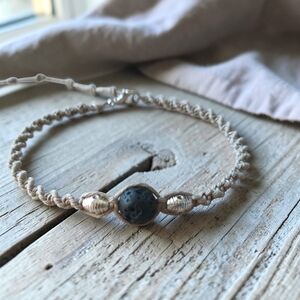 Lava Stone Anklet